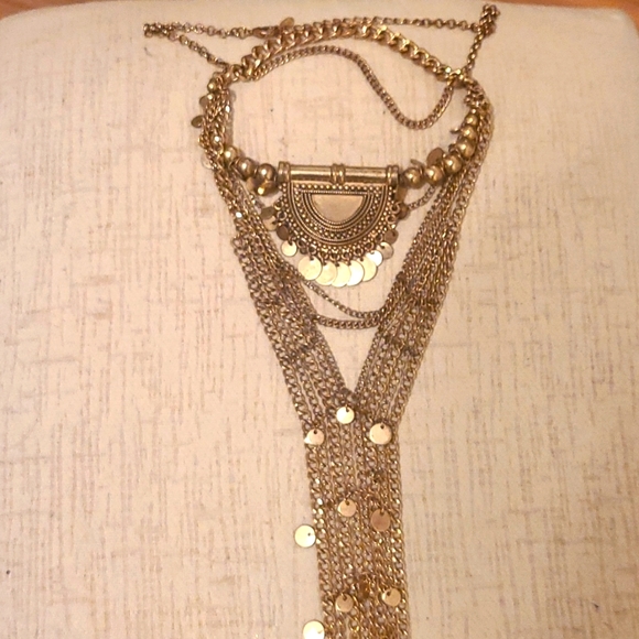Vintage long beautiful ethnic necklace - Picture 1 of 7